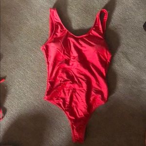 Red one piece
